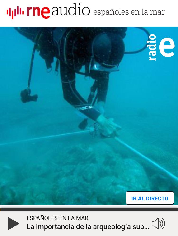 Arqueomar C.B. en Españoles en la mar, de RNE