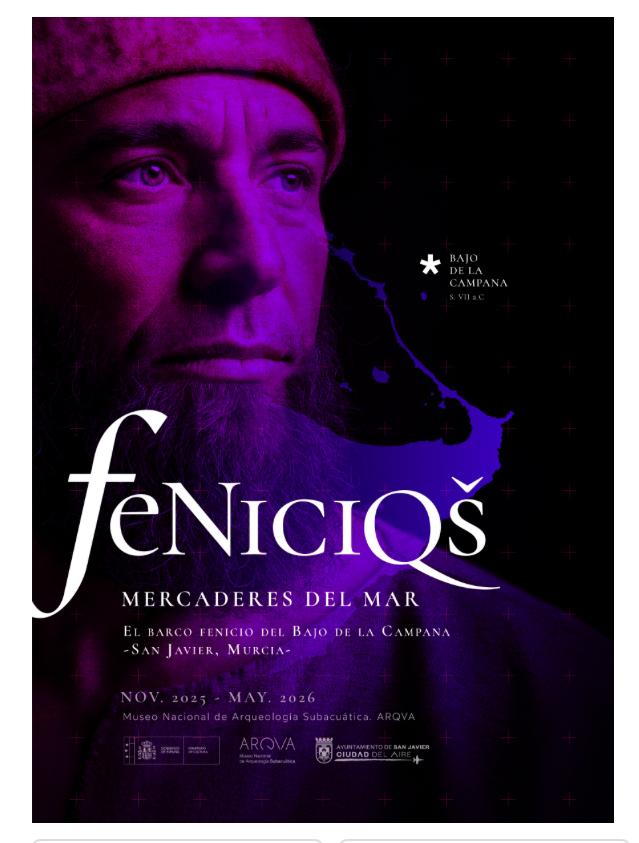 El ARQVA acoge una exposición con la carga de un pecio fenicio del siglo VII A.C hundido en San Javier